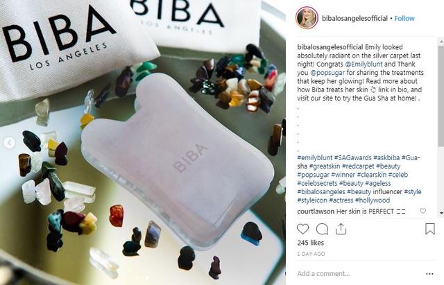 画像: ビバが自身のインスタグラムでカッサを投稿。