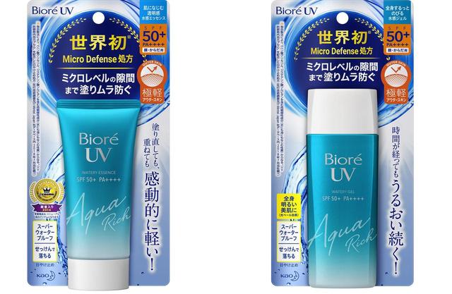 画像: ビオレUV アクアリッチ ウォータリーエッセンス/ビオレUV アクアリッチ ウォータリージェル