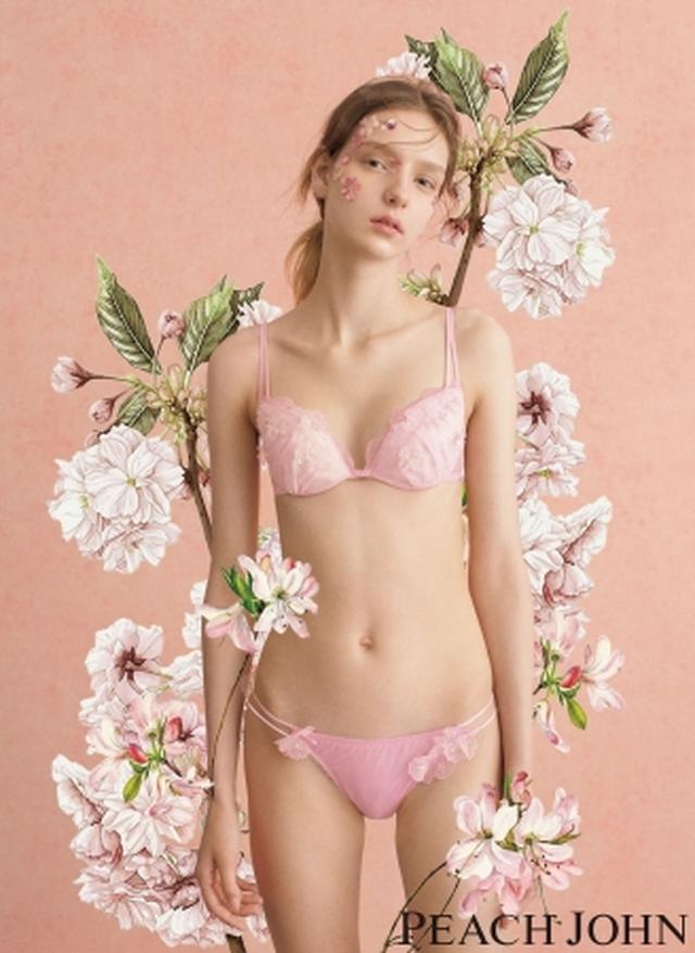 画像2: ピーチ・ジョン、さまざまな花をブラのデザインに落とし込んで