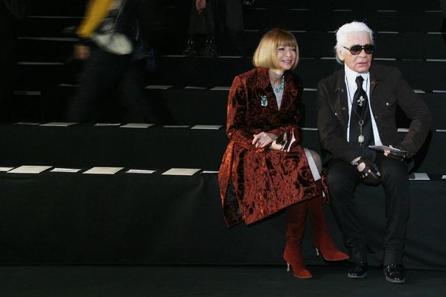 画像4: ファッション界の重鎮アナ・ウィンターがカール・ラガーフェルドの死にコメント