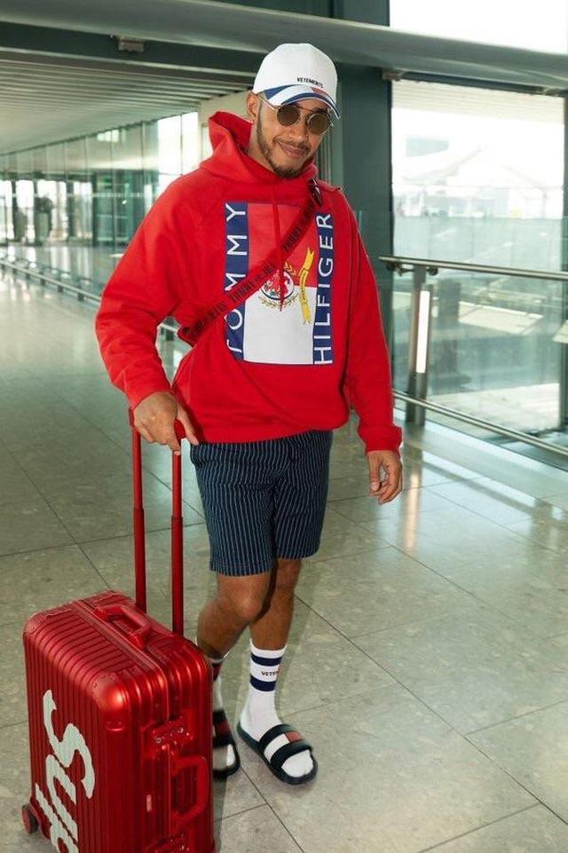 画像: F1ドライバーのルイス・ハミルトン