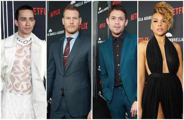 画像: 左からロバート・シーハン、トム・ホッパー、デビッド・カスタニーダ、アリソン・レイヴァー・ランプマン
