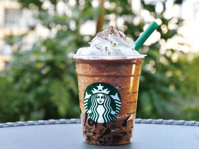 画像: ダークモカチップ フラペチーノ® Tall ¥500、コーヒージェリー追加 ¥100 ※すべて税抜き価格