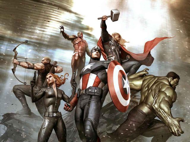 画像: アベンジャーズ“神6”がサノスを挑発