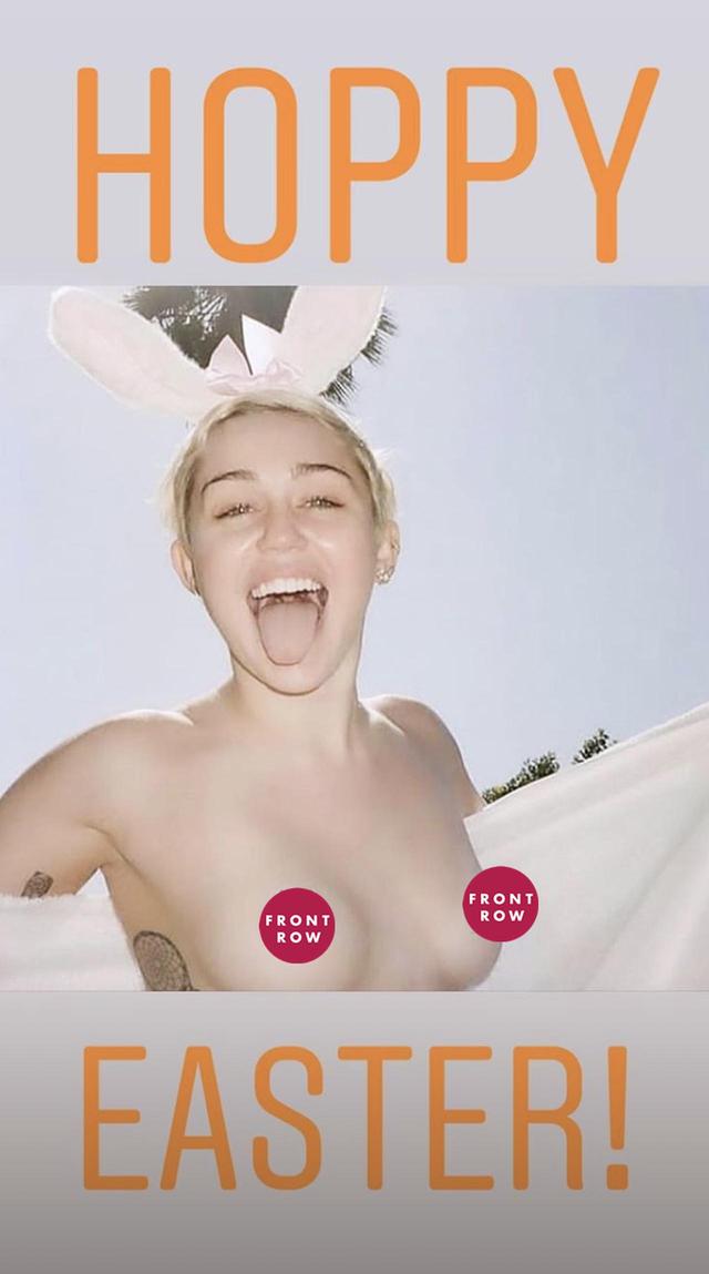 画像2: マイリー・サイラス、18禁な「トップレス写真」を公開