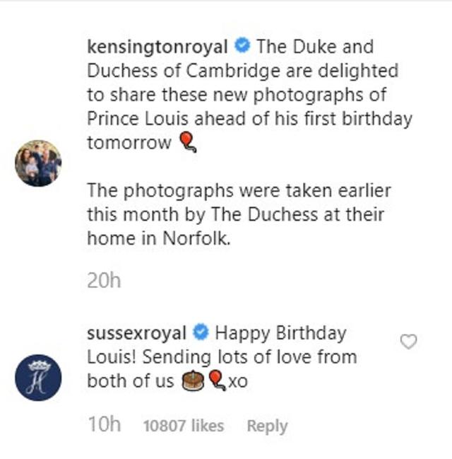 画像: ©Instagram/ Kensington Royal