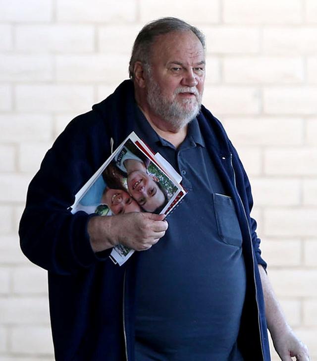 画像: メーガン妃の実父トーマス・マークル。メーガン妃の母ドーリアとはメーガン妃が幼い頃に離婚している。