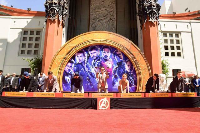 画像2: アベンジャーズ“神6”がチャイニーズ・シアターに