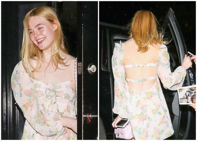 画像3: エル・ファニング、誕生日にキュートなワンピで恋人とパーティ♡