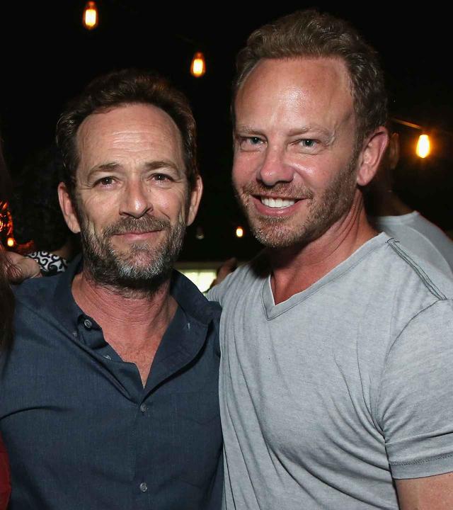 画像: ルーク・ペリーとイアン・ジーリング