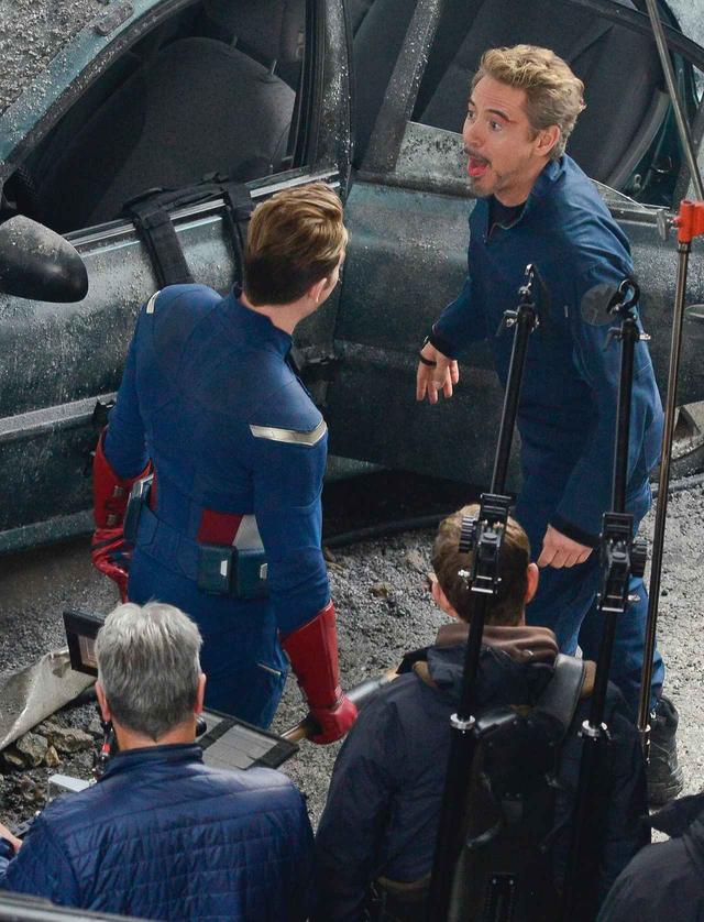 画像2: 『アベンジャーズ』の撮影にて