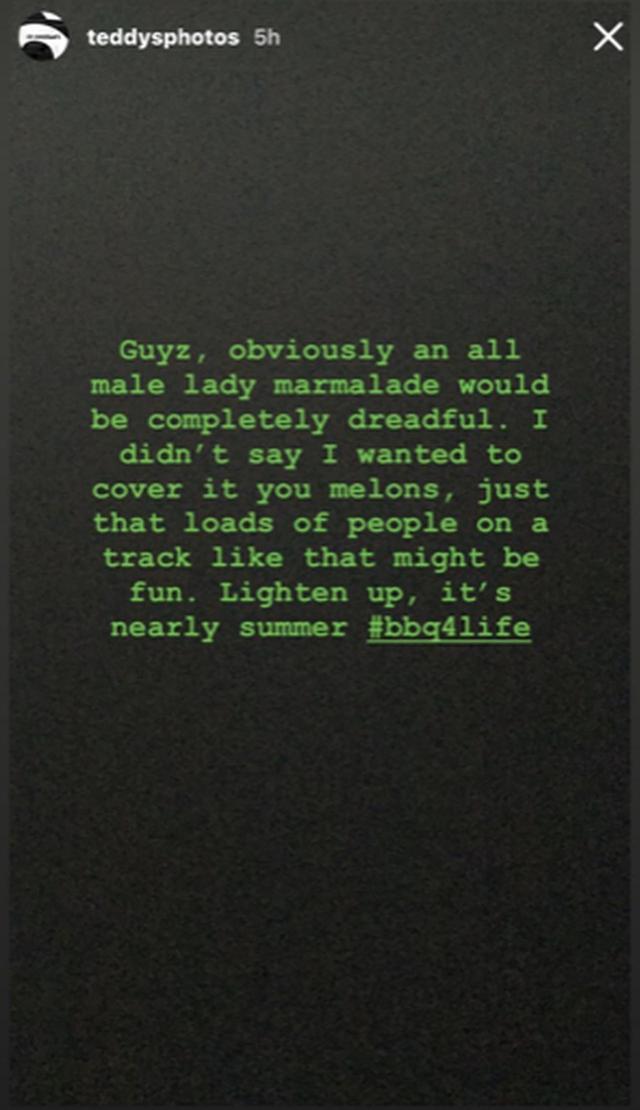 画像: Ed Sheeran/Instagram