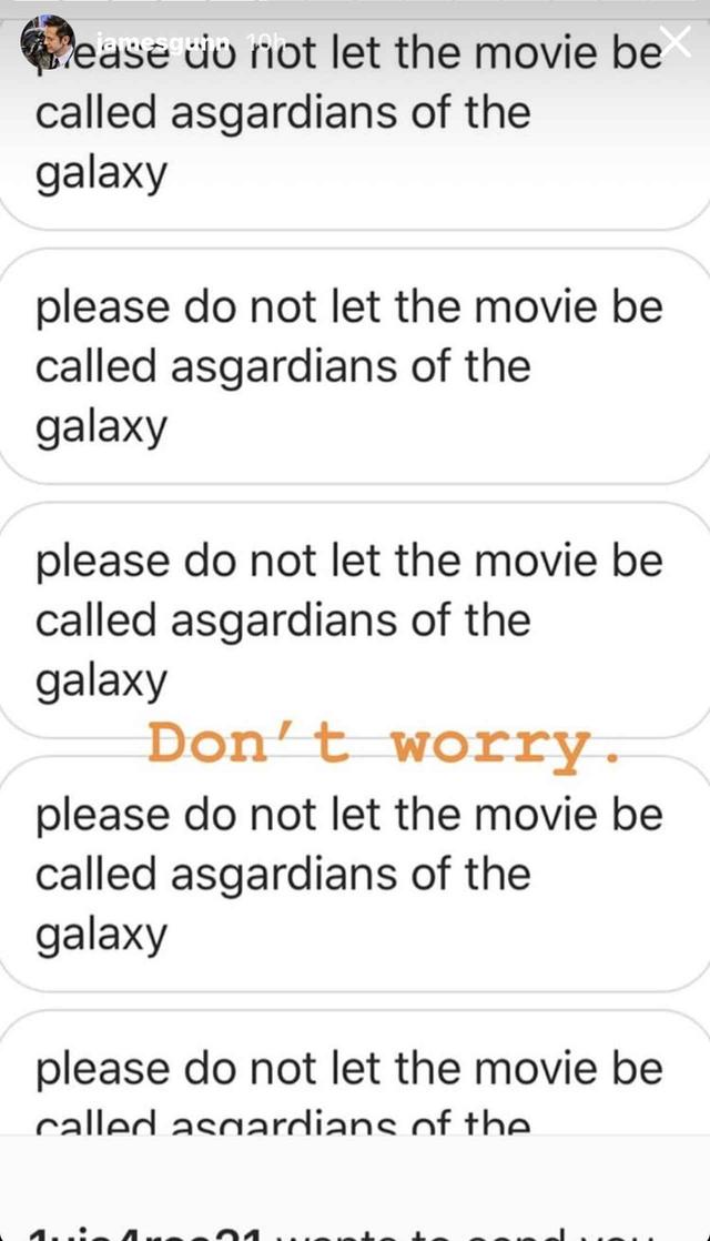 画像1: James Gunn/Instagram