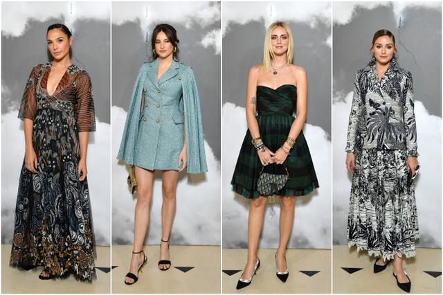 画像: 左から:女優のガル・ガドット、シェイリーン・ウッドリー、ファッションブロガーのキアラ・フェラー二、ファッショニスタのオリヴィア・パレルモ。