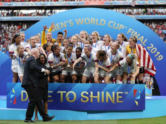 画像: アメリカ合衆国女子代表がワールドカップ制覇