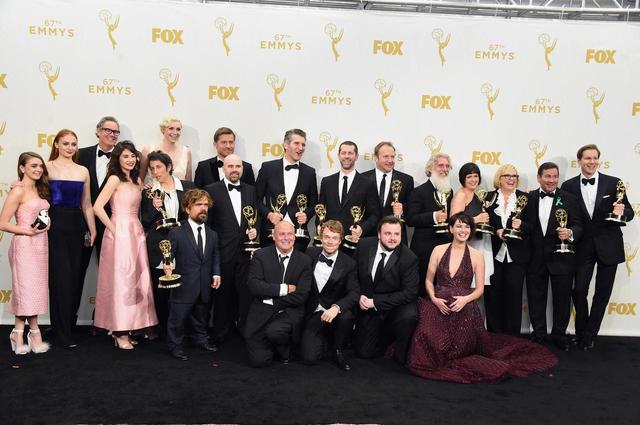 画像: 第67回エミー賞での『ゲーム・オブ・スローンズ』メンバー