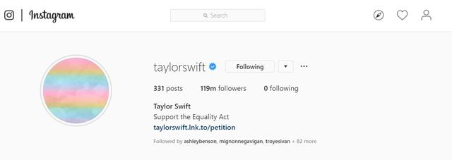 画像: ©Taylor Swift/ Instagram