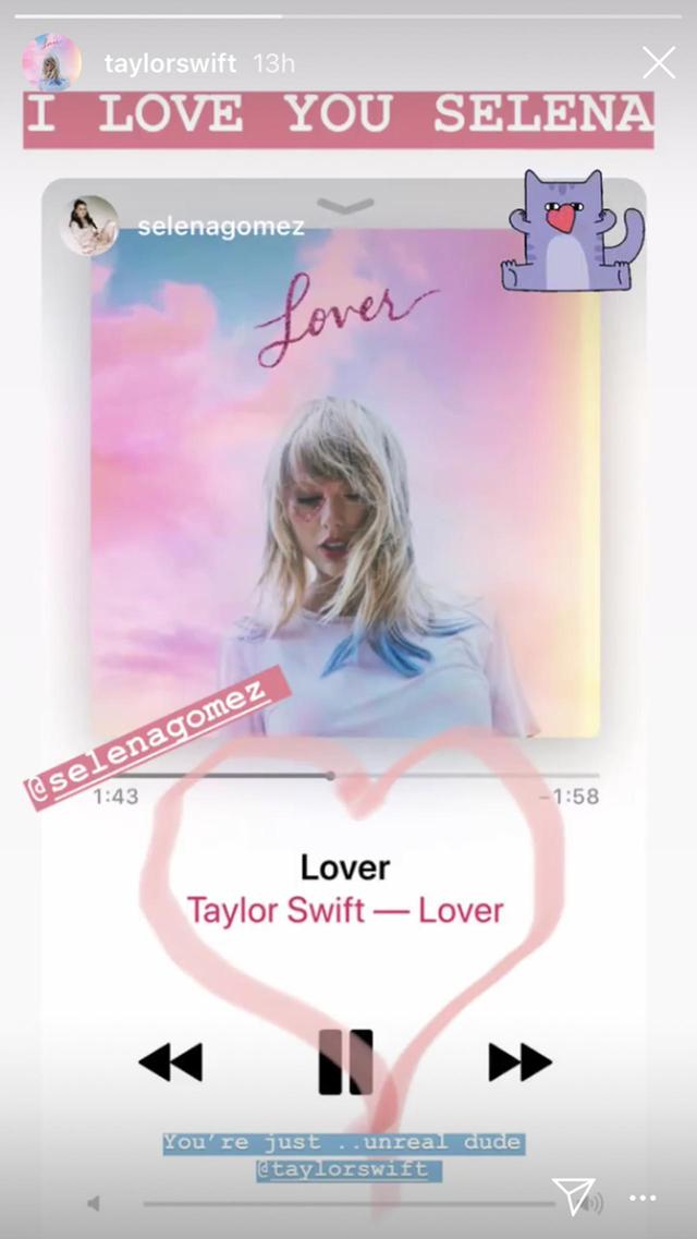 画像: ©Taylor Swift/Instagram