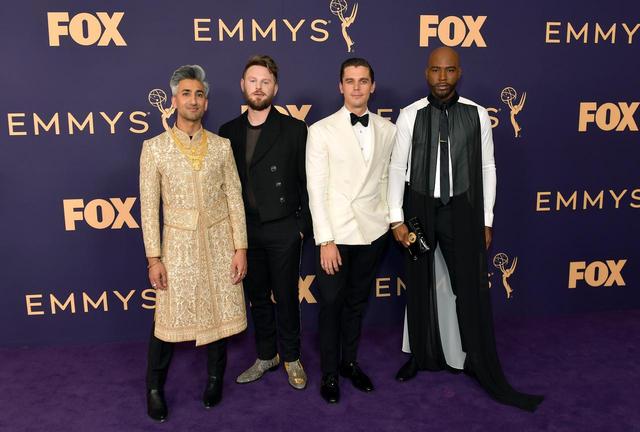 画像: 『クィア・アイ』タン・フランス、ボビー・バーク、アントニ・ポロウスキ、カラモ・ブラウン