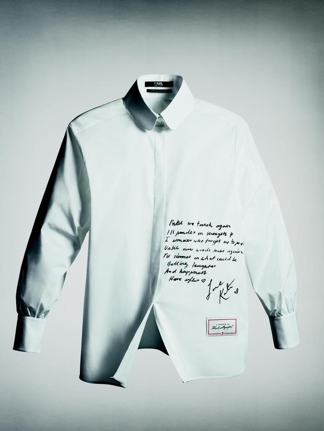 画像: White Shirt_Kate Moss_Exclusively Karl.com Farfetch.com