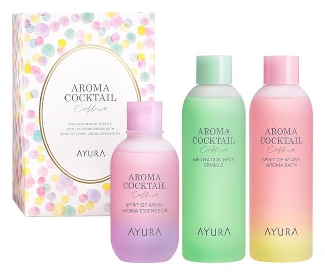 画像: アユーラ アロマカクテルコフレ 全1種・3品セット 5,500円(税抜) 11月1日(金)限定発売 ※10/1(火)~予約受付中