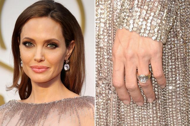 画像: ロバートがデザインを手がけたアンジェリーナの婚約指輪。