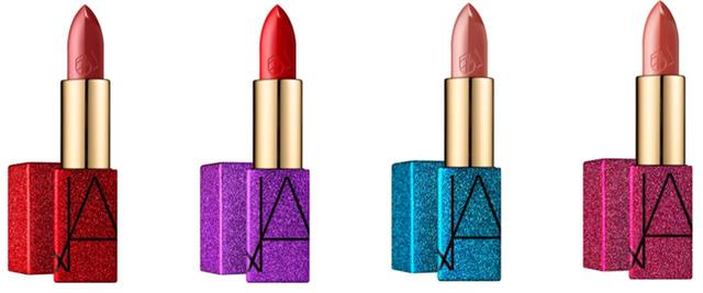 画像: NARS オーデイシャスリップスティック 各3,900 円(税抜) NARSカウンター、 NARS Cosmetics オフィシャルサイト限定発売