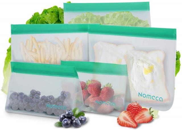 画像: Reusable Food Storage Bags/11.99ドル/約1,300円