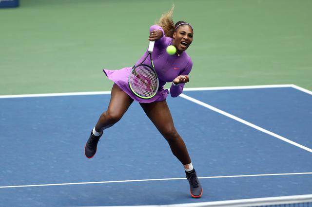 画像: セリーナ・ウィリアムズ選手。グランドスラム4大会連続優勝達成した史上5人目の選手として、テニス界の歴史に名を残している。