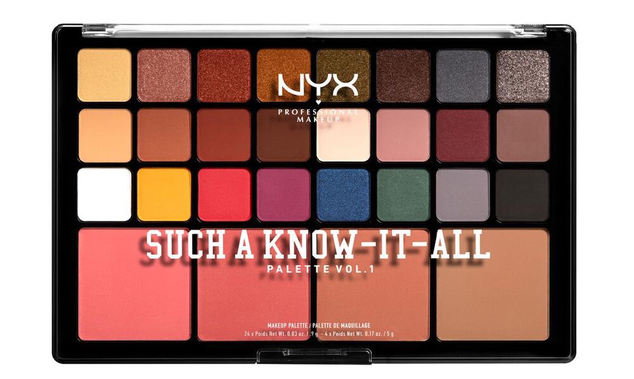 画像: NYX Professional Makeup サッチ ア ノウ イット オール パレット VOL.1 全1色 7,500円(税抜)※メーカー小売希望価格