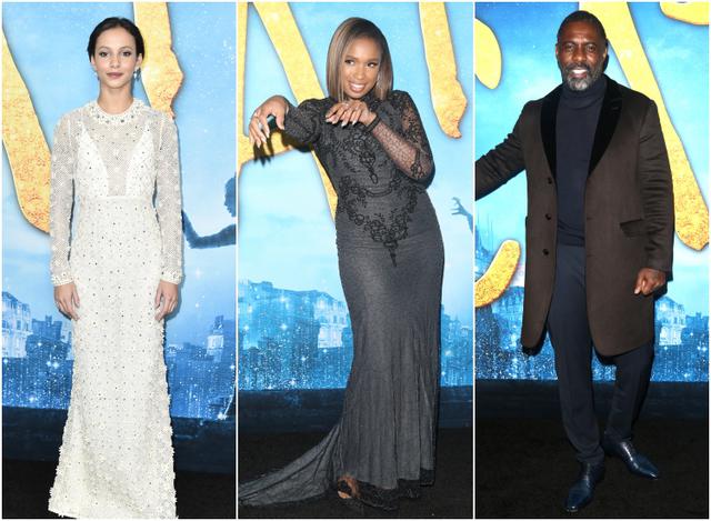画像: 左から:フランチェスカ・ヘイワード、ジェニファー・ハドソン、イドリス・エルバ