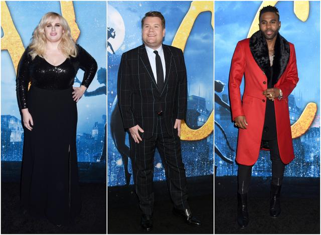 画像: 左から:レベル・ウィルソン、ジェームズ・コーデン、ジェイソン・デルーロ