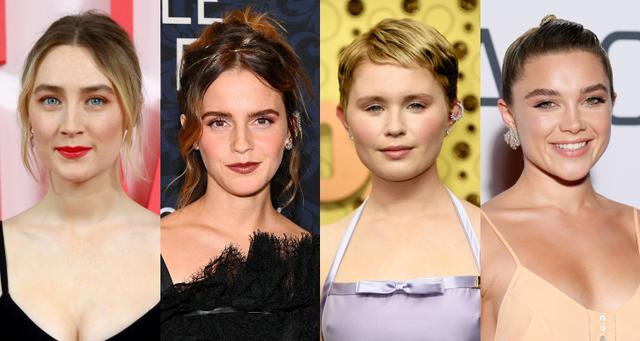 画像: 左から:シアーシャ・ローナン、エマ・ワトソン、エリザ・スカンレン、フローレンス・ピュー。