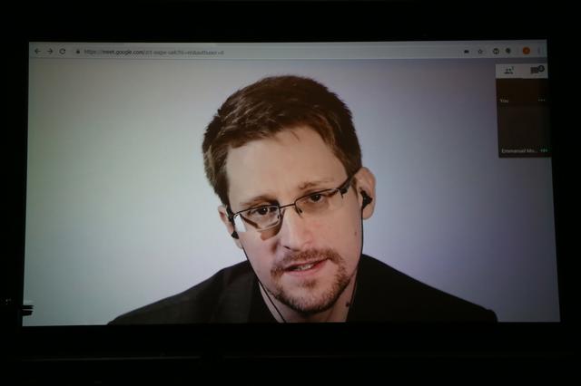 画像: ロシアで逃亡生活を続けている元NSA職員のエドワード・スノーデン。