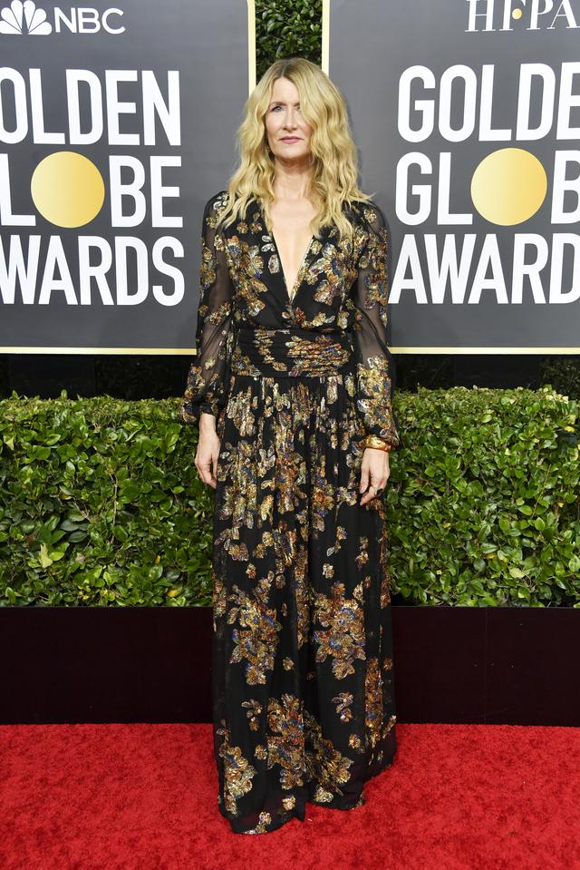 画像: 2020年ゴールデン・グローブ賞でのローラ・ダーン