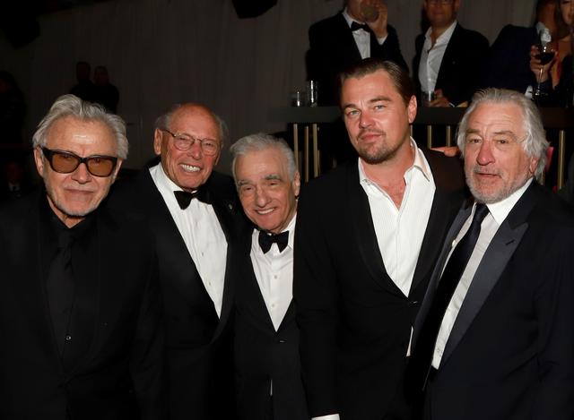 画像: 2020年第77回ゴールデン・グローブ賞のアフターパーティを楽しむ『アイリッシュマン』チームとレオナルド・ディカプリオ