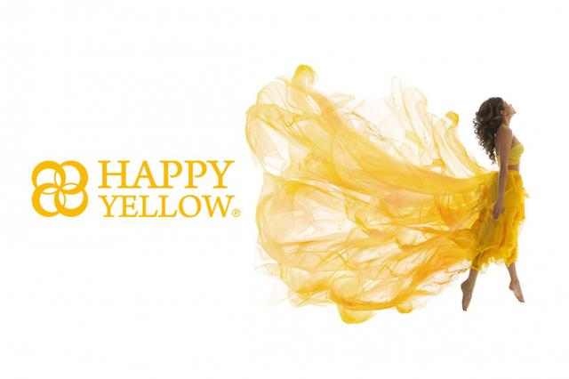 画像: HAPPY YELLOW®︎(光・太陽:輝きをイメージする黄色)