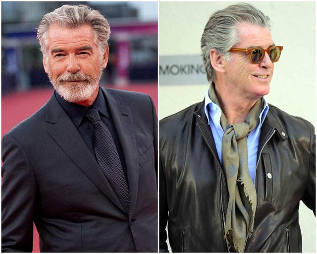 画像: 5代目ジェームズ・ボンドのピアース・ブロスナンは、60代後半になってもこの魅力。豊かなヘアで、レッドカーペットもプライベートもダンディ。