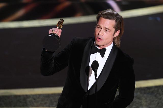 画像: ブラピが俳優として初のオスカー受賞