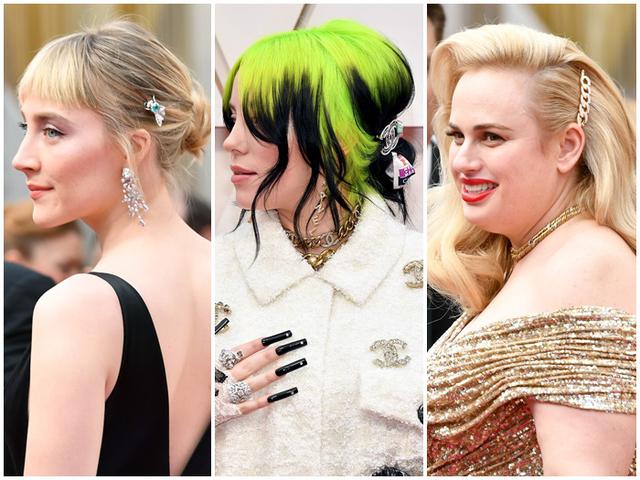 画像: 左からシアーシャ・ローナン、ビリー・アイリッシュ、レベル・ウィルソン