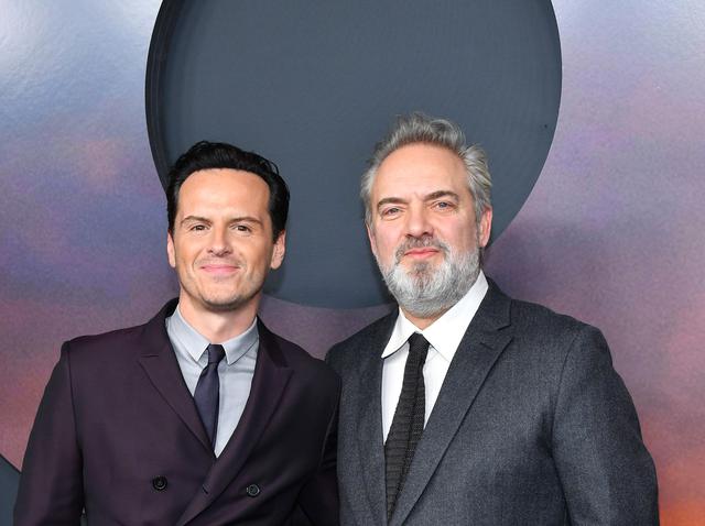 画像: アンドリュー・スコット(左)とサム・メンデス監督(右)