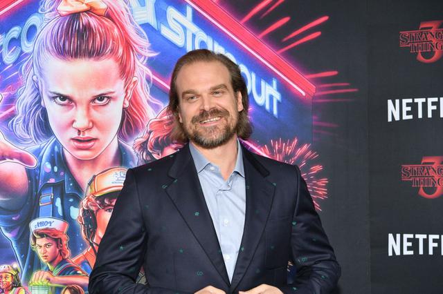 画像: ホッパーを演じるデヴィッド・ハーバー。