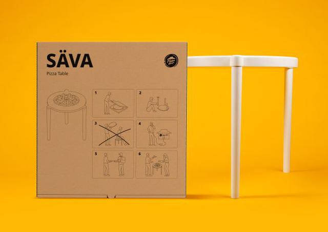 画像: イケアとピザハットがコラボ