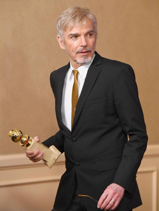 画像: 俳優アンジェリーナ・ジョリーの元夫としても知られるベテラン俳優のビリー・ボブ・ソーントン。アンバーとは2015年に公開された映画『ロンドン・フィールズ』で共演。