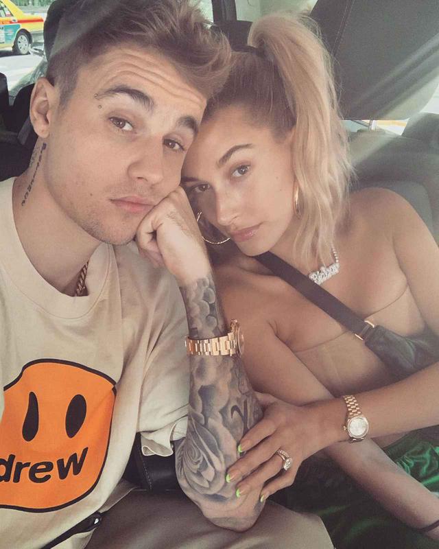 画像: ジャスティン・ビーバーとヘイリー・ビーバー。 www.instagram.com