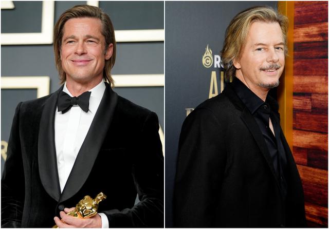 画像: 左:ブラッド・ピット、右:デヴィッド・スペード。