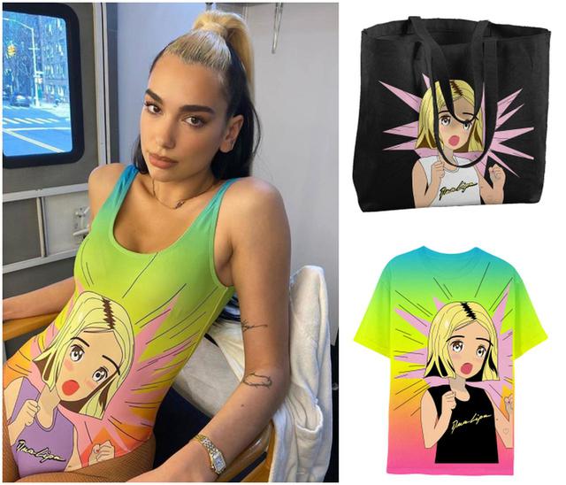 画像: Mangaシリーズはデュアの公式グッズの中でも人気のアイテム。 storeuk.dualipa.com