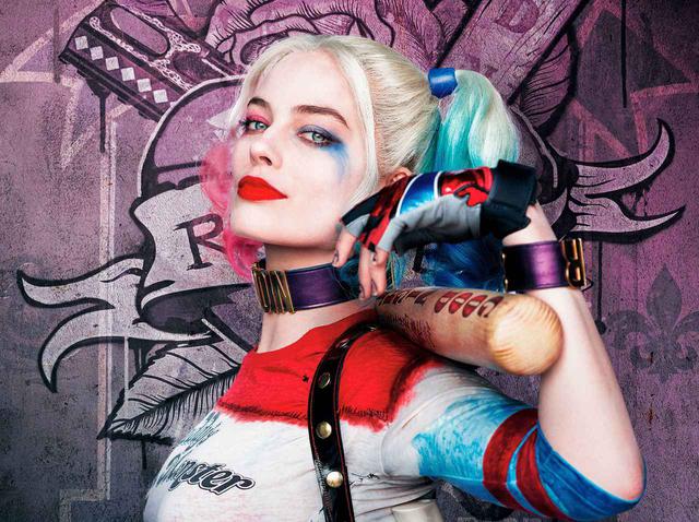 画像: 2016年公開の映画『スーサイド・スクワッド』でマーゴット・ロビーが演じたハーレイ・クイン。 ⓒWARNER BROS PICTURES / Album/Newscom