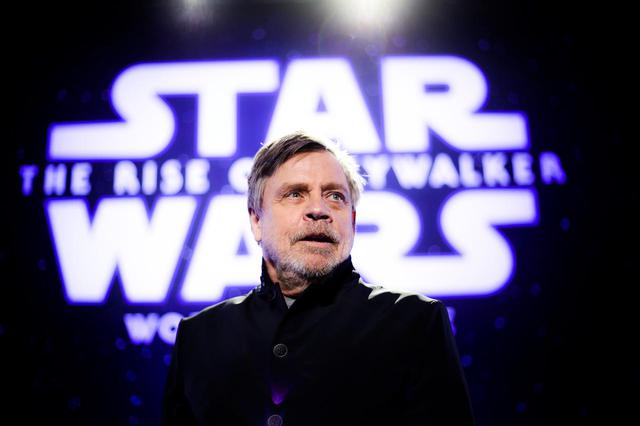 画像: ルーク・スカイウォーカー役の俳優マーク・ハミル。