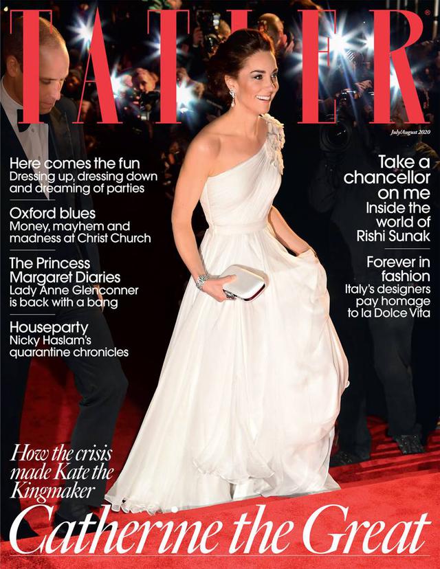画像: Tatler 2020年8月号の表紙。